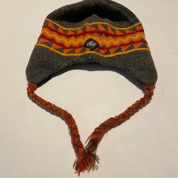 Merkley Headgear wool hat 10” flat across and 10” top to end of earflap SZ P? - Picture 3 of 8